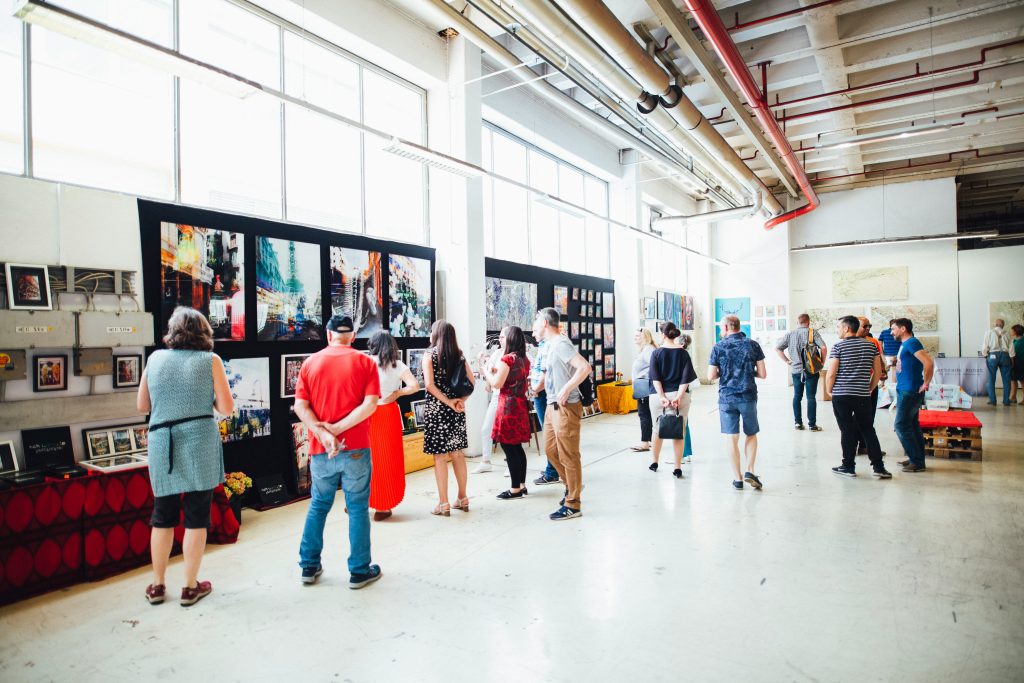 exhibition venue hire - art exhibition