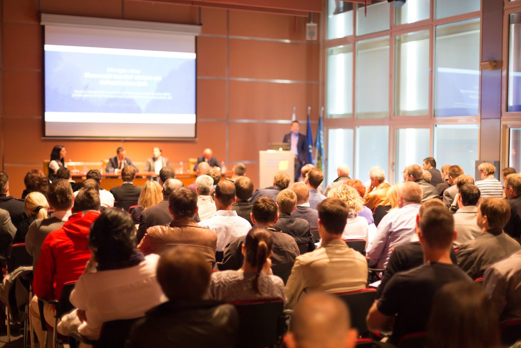 Conference venue - Audience-At-The-Conference-Hall